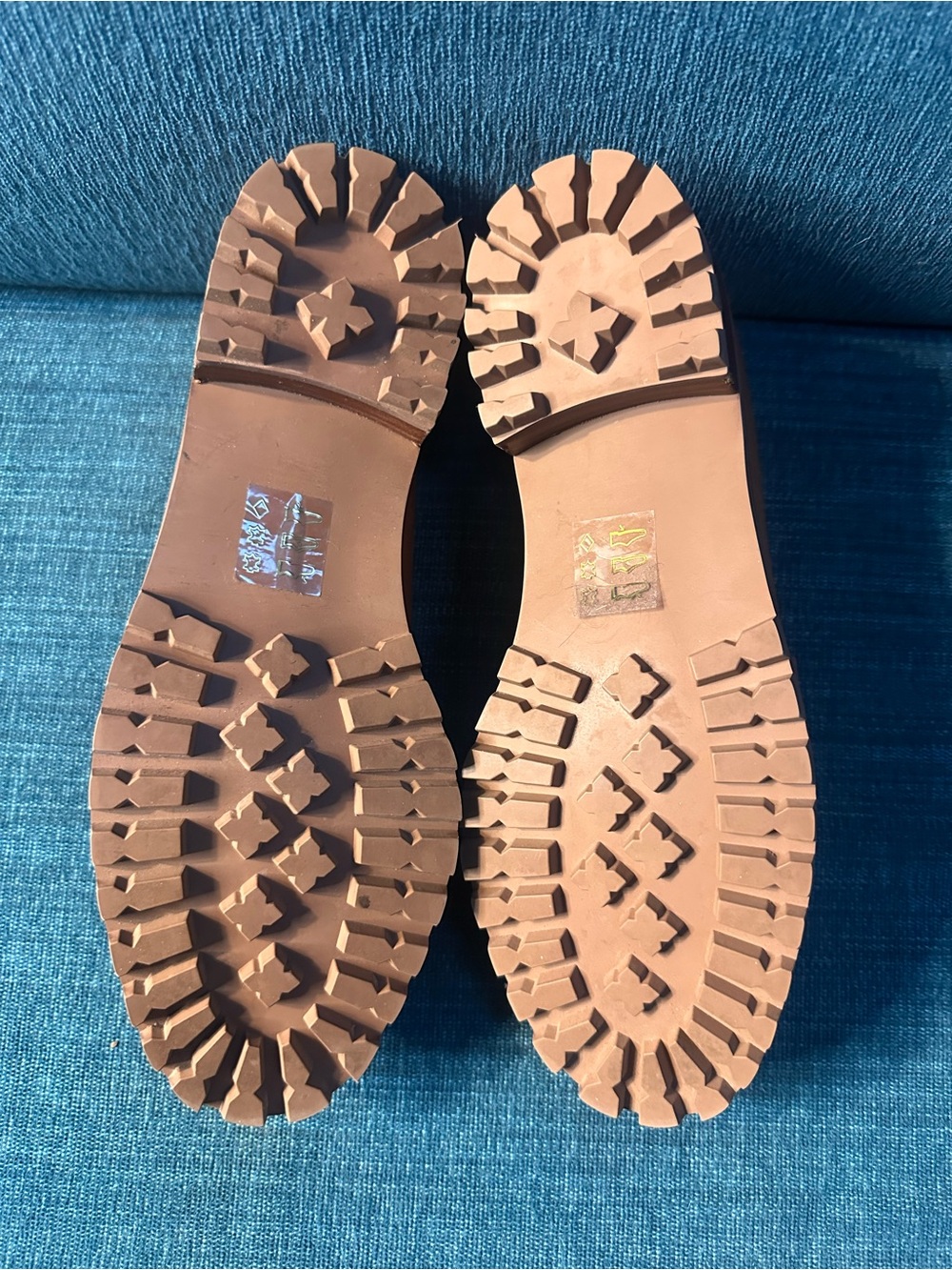 Madewell Women’s Corinne Lugsole Penny Loafers 7.5 Brown Maple New - Picture 5 of 5